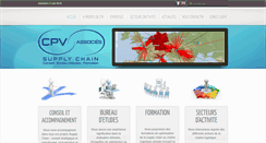 Desktop Screenshot of cpvassocies.com